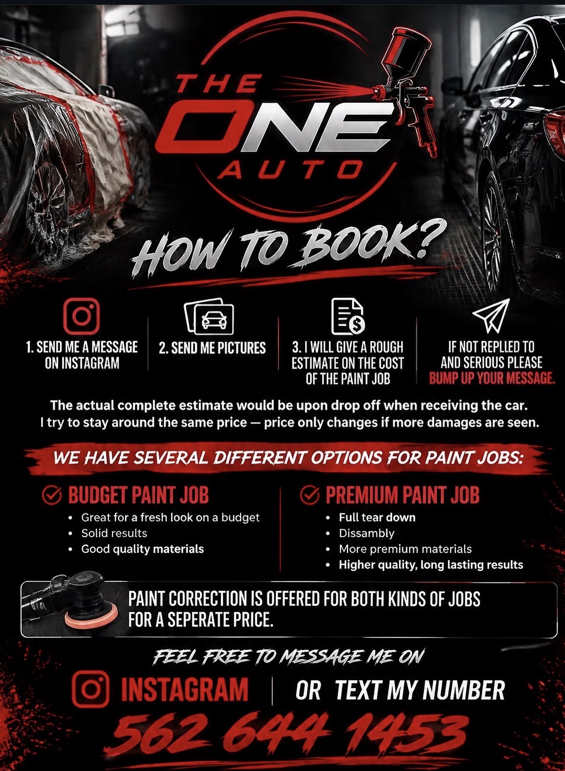 The One Auto quote and booking guide